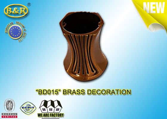 Pirinç Dekorasyon Bronz Vazo Malzeme Bakır Alaşım 10 cm Ref.BD015 Mezarlığı Süslemeleri