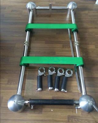 Thiết bị tang lễ bền Thiết bị hạ thấp thép không gỉ 240 Cm * 97 Cm