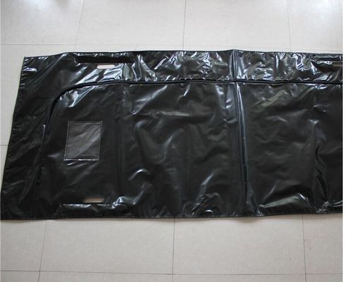 Túi cơ thể tang lễ trung gian MD01 cho bệnh viện, trắng hoặc đen