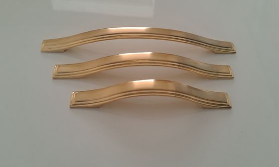 Mutfak Dolabı Kolları Mobilya Kolları Ve Pulls 96mm / 128mm / 160mm Mesafe Numarası "6003" zamak nikel veya altın