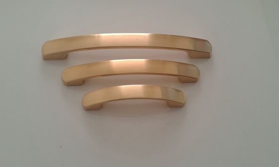 τα διαστημικά έπιπλα 64/96/128mm τραβούν και χειρίζονται/λαβές 6004 ντουλαπιών νικέλιο και χρυσός σατέν κραμάτων ψευδάργυρου