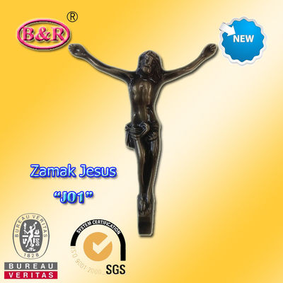 Van het het deel begrafenis bijkomende brons van Zamakjesus de kleurengrootte 12.5*16cm materiële zinklegering