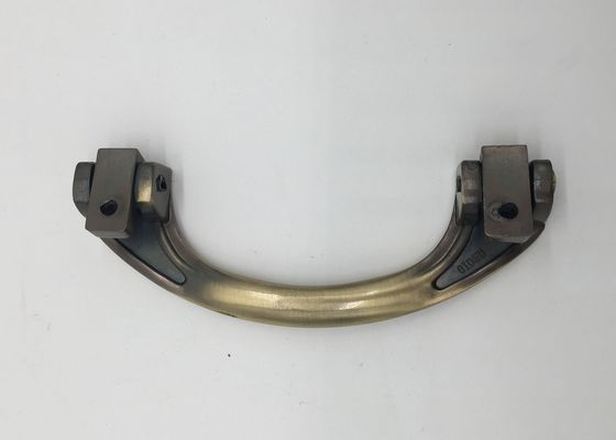το μέγεθος 17.5*6.5cm γυάλισε και κάλυψε χρώμα ποιοτικού το παλαιό χαλκού λαβών H015 Ιταλία φέρετρων μετάλλων ζ Zamak