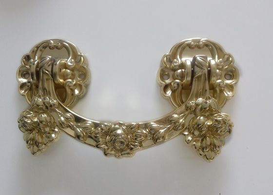 Zinklegierungssarg-Griffgröße 20.5*11.5cm des Zamak-Metallsarg-Hardware-Griffs H022 hohe Polierbronzefarb