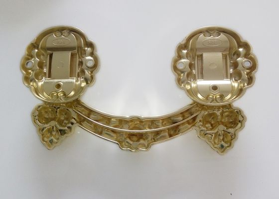 Zinklegierungssarg-Griffgröße 20.5*11.5cm des Zamak-Metallsarg-Hardware-Griffs H022 hohe Polierbronzefarb