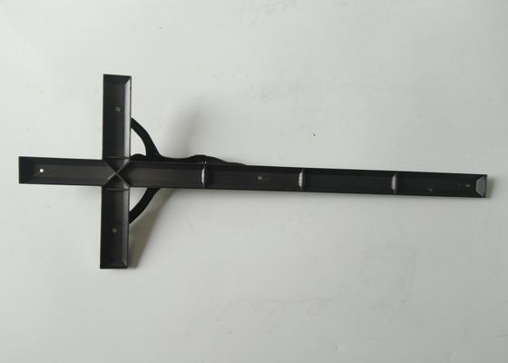 Volwassen Kruis en Europese Stijl 44*17.5cm van de Zinkdoodskist van de Doodskistdecoratie D052 het antieke brons van het zamakkruisbeeld kleuren