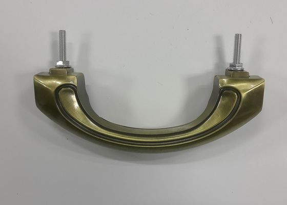 Metall-Hardware zamak Sarg-Griff-, Bronze-Farbe und hohe Polier-H028 sortieren 17.5*7 cm