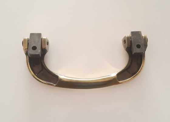 Antike H025 Messing-Zamak-Metallsarg-Griffe mit 14cm Schrauben-Abstand