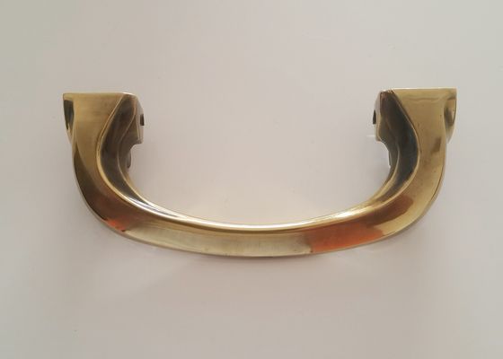 Antike H025 Messing-Zamak-Metallsarg-Griffe mit 14cm Schrauben-Abstand
