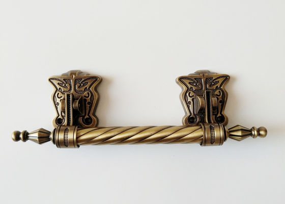 logam peti mati bar H019 amak Peti Mati Logam Menangani Dengan Baja Bar 30 x 9.5 cm warna perunggu antik