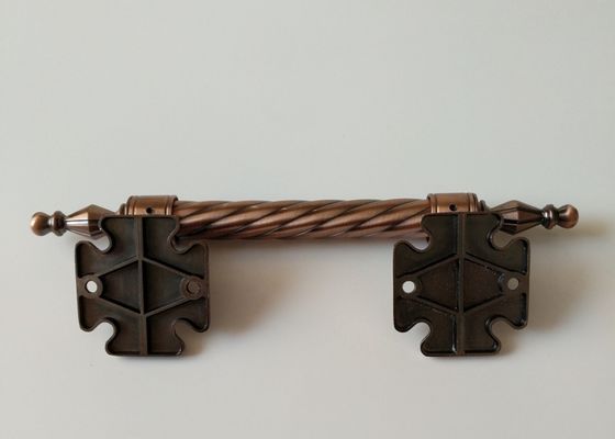 Le long cercueil de Barref H016 de cercueil en métal manipule Herrajes en bronze antique Para Ataudes