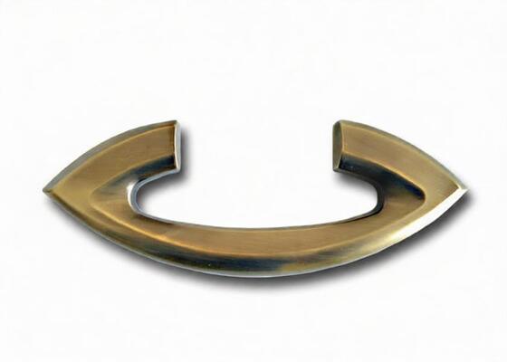 24*8.5cm Größe H034 Begräbnis- Produkte für Metall-zamak Sarg-Griff durch elektronische Überzug-Bronze-Farbe