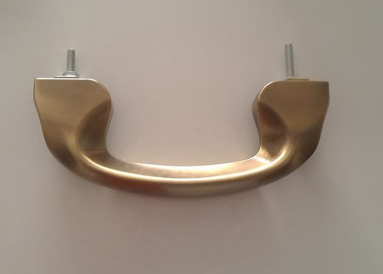o caixão europeu italiano do metal do estilo do tamanho de 20*7.5 cm segura H039 da cor acessória fúnebre do hardware de Zamak no bronze velho