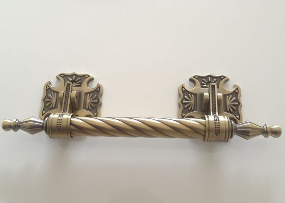 Asphaltieren Sie lange Stange metal Herrajes de Ataudes Sarges zamak Sargstange Hinweises H023 1,55 Meter mit 4 Basis