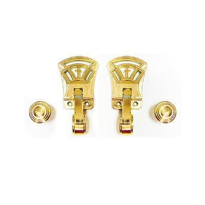 Le cercueil en plastique d'or léger manipule les accessoires D08 de cercueil du diamètre 2.5cm
