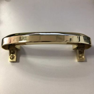 Poignées funèbres de cercueil de Zamak d'accessoires de conception de luxe avec 4 trous H026N