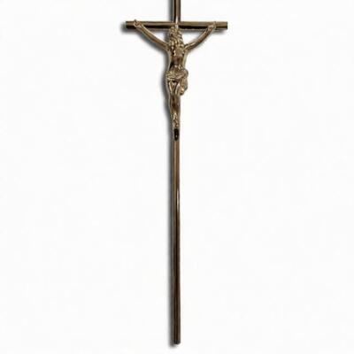 Le crucfix de cercueil de zamak de croix du cercueil D070 funèbre le meilleur marché pour le cofani en bois