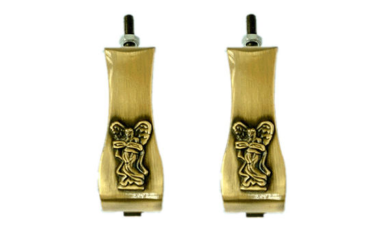 Les garnitures funèbres antiques de cercueil d'accessoires de couleur de cuivre metal la charnière D040